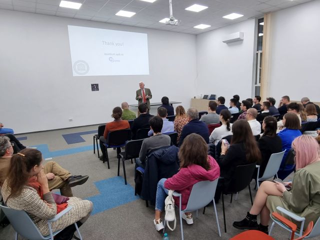 Grand Opening MSc. Quantum Computing @ UPB, Bucharest, November 14