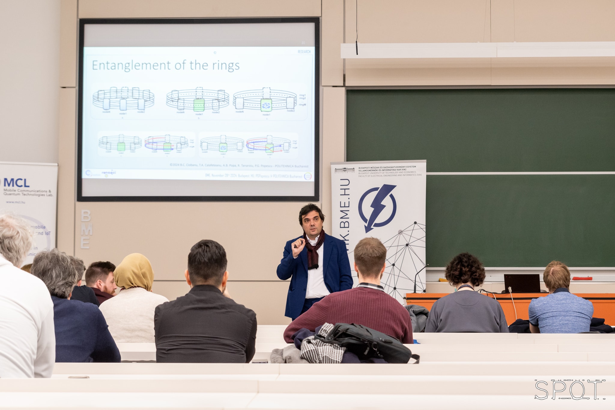 Hungarian science festival, Budapest, November 28