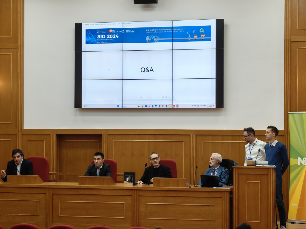 Sibiu Innovation Days, Sibiu, October 25, 2024