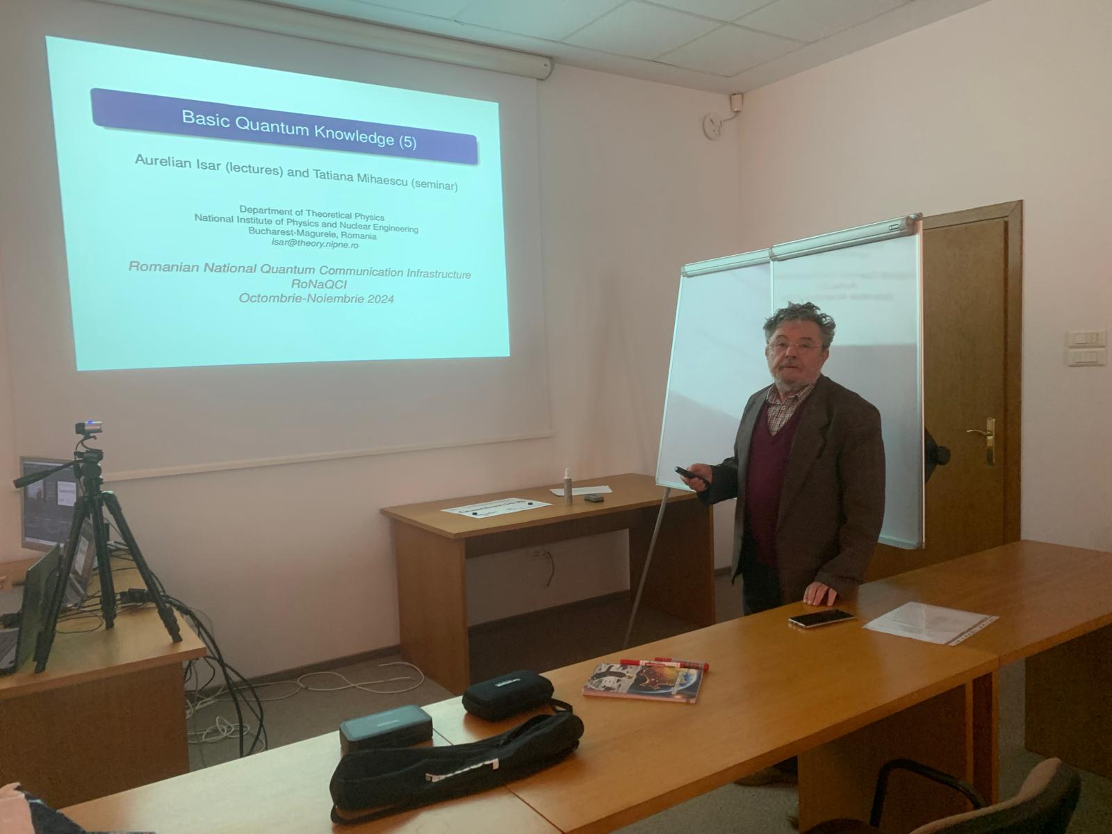 RoNaQCI IFIN-HH Training, October 22 - November 7, 2024, Magurele